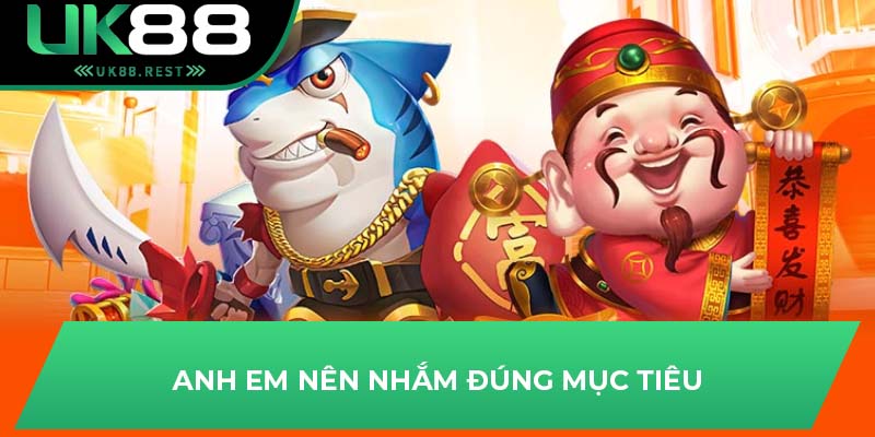 Khám Phá Phương Pháp Bắn Cá 3D Dễ Chiến Thắng Ở UK88 4 Anh em nên nhắm đúng mục tiêu