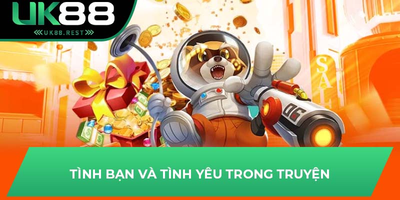 Cốt Truyện Hấp Dẫn Của Game Thành Phố Vàng Maya Tại UK88 3 Tình bạn và tình yêu trong truyện